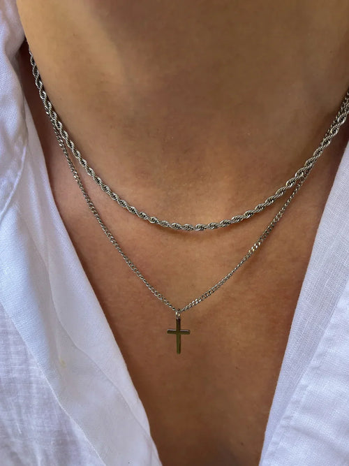 CROSS CHAIN | Silver
